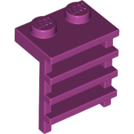 Lego auto chladič 1x2, purpurová (6097038, 6252191, 6285248)